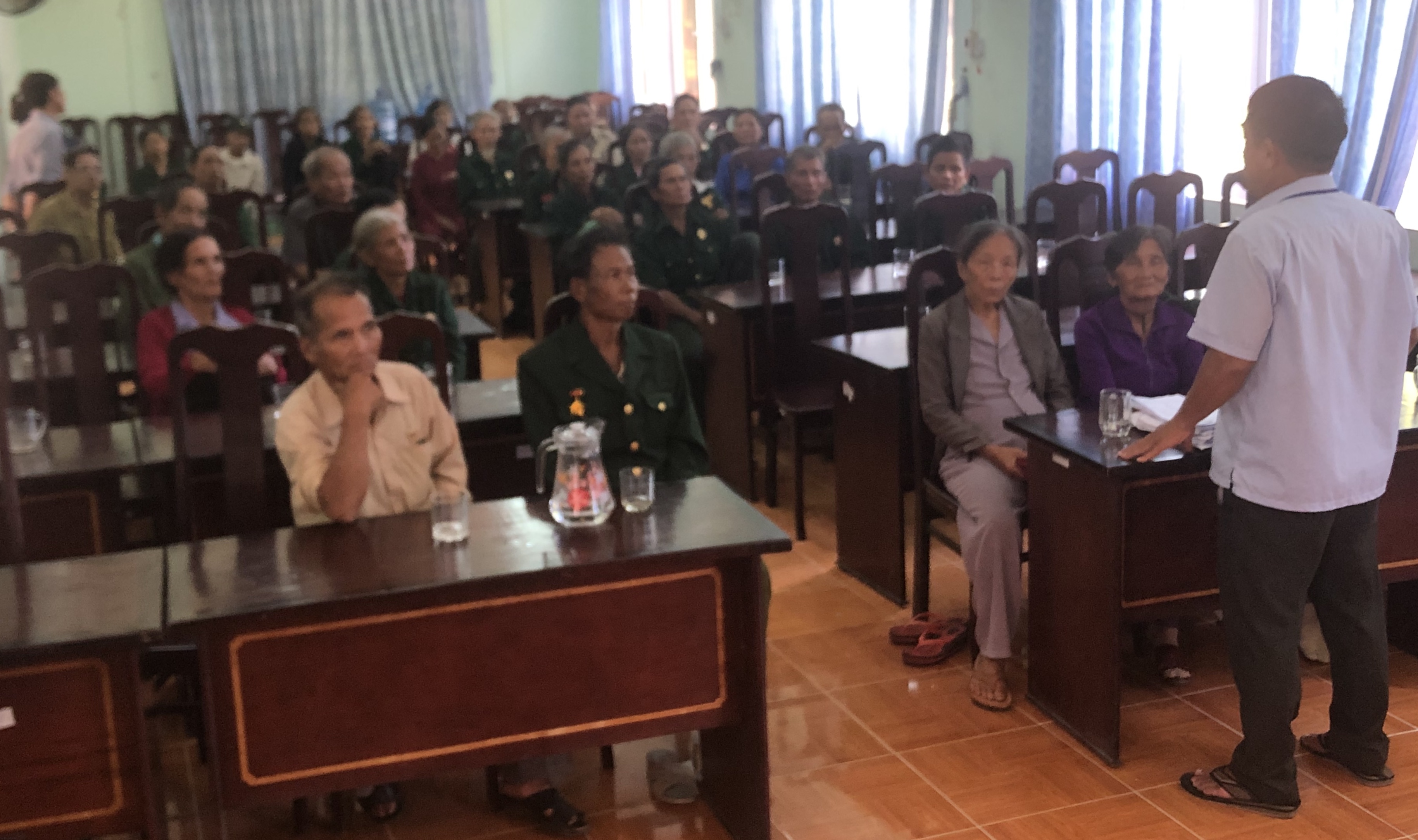 Đón Đoàn Điều dưỡng NCC huyện Trà Bồng